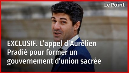 EXCLUSIF. L’appel d’Aurélien Pradié pour former un gouvernement d’union sacrée