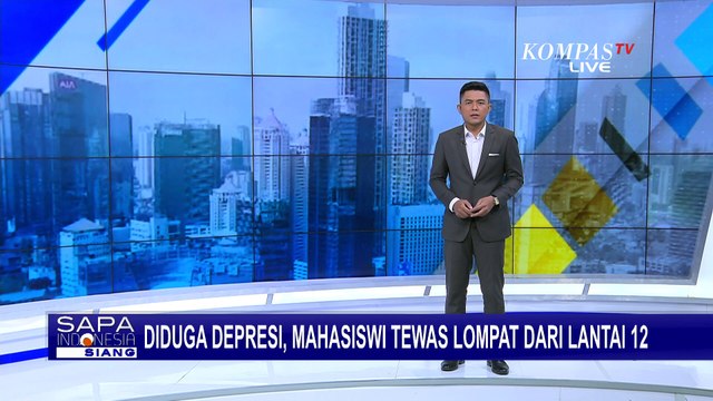 Diduga Depresi, Mahasiswi Tewas Lompat dari Lantai 12 Gedung Bank di Jambi