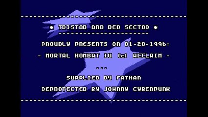 PC Cracktro - Mortal Kombat IV by TRSI