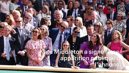 Kate Middleton choisit une robe violette pour son apparition, découvrez la signification qui se cache derrière sa tenue