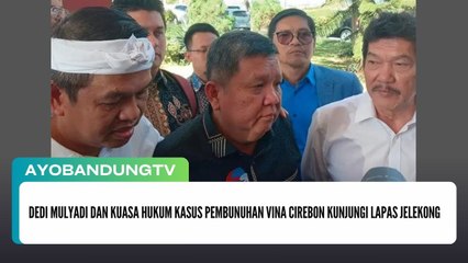 Dedi Mulyadi dan Tim Hukum Kunjungi Tersangka Kasus Pembunuhan Vina di Lapas Jelekong 🏛️