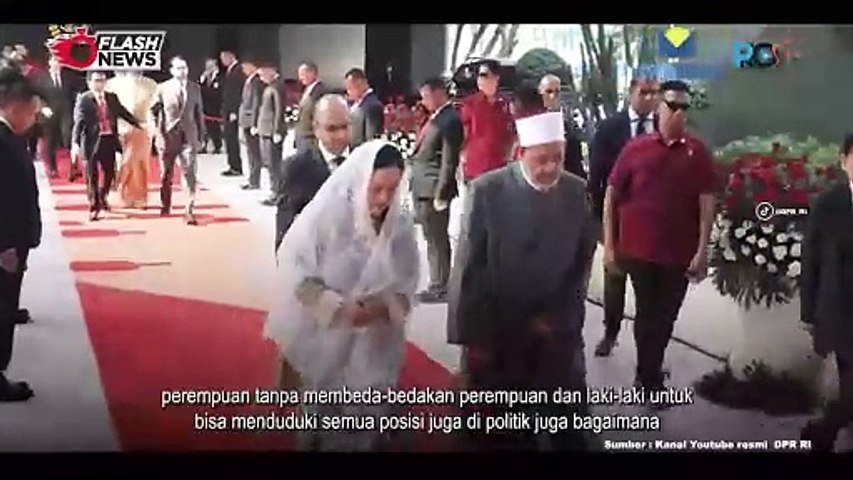 Imam Besar Grand Sheikh Al Azhar Kunjungi DPR Bahas Islam Moderat Hingga Kemerdekaan Palestina