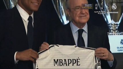 Mbappé es presentado por el Real Madrid