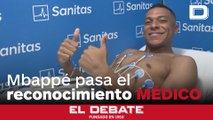 Mbappé pasa el reconocimiento médico y firma sus primeras camisetas del Real Madrid