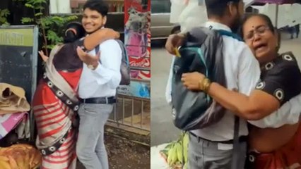 सब्जी बेचने वाली मां का बेटा बना CA, खुशी के आंसू नहीं थम सके 🤗