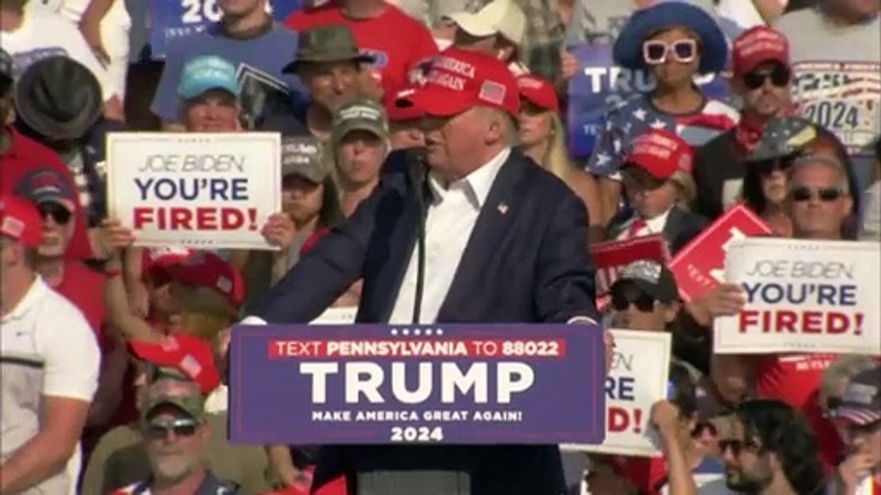 Biden: Fadenkreuz-Kommentar über Trump war 'ein Fehler'