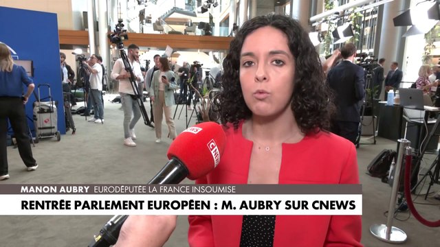 Manon Aubry : «Nous pensons que nous devons gouverner à partir du moment où notre bloc politique est arrivé en tête»