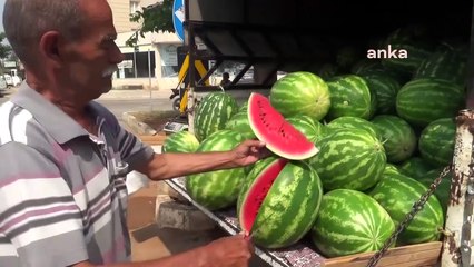 Karpuz satan emekli: Emeklinin kaliteli bir mal alıp yemesi söz konusu değil’