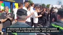 Un desatado Álvaro Morata grita 