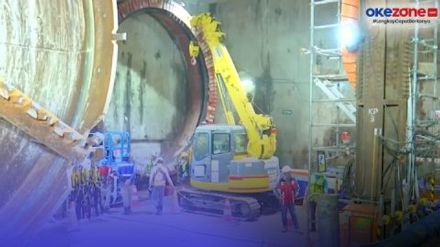 Pembangunan MRT Fase 2A sedang Dikerjakan, Progres Pembangunan Capai 37,55 Persen