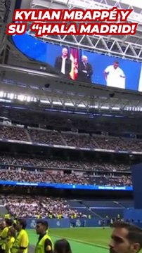 Son las palabras que todo madridista quería escuchar. Kylian Mbappé y su Hala Madrid