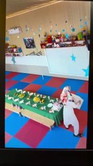 On sait qui a mangé le gateau d'anniversaire... pris en flag