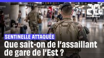Sentinelle attaquée au couteau : que sait-on de l'attaquant de la gare de l'Est ? #SHORTS