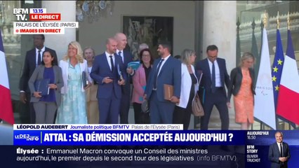 Download Video: Ultime Conseil des ministres: la dernière photo de classe du gouvernement de Gabriel Attal