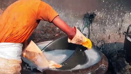 عملية تلميع أكبر سفن الألمنيوم - مهارات مذهلة