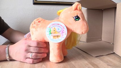 MY LITTLE PONY-UNBOXING PONY POST PLUSH APPLEJACK