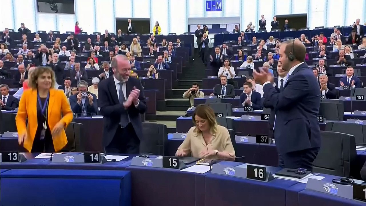 Roberta Metsola als Präsidentin des EU-Parlaments wiedergewählt
