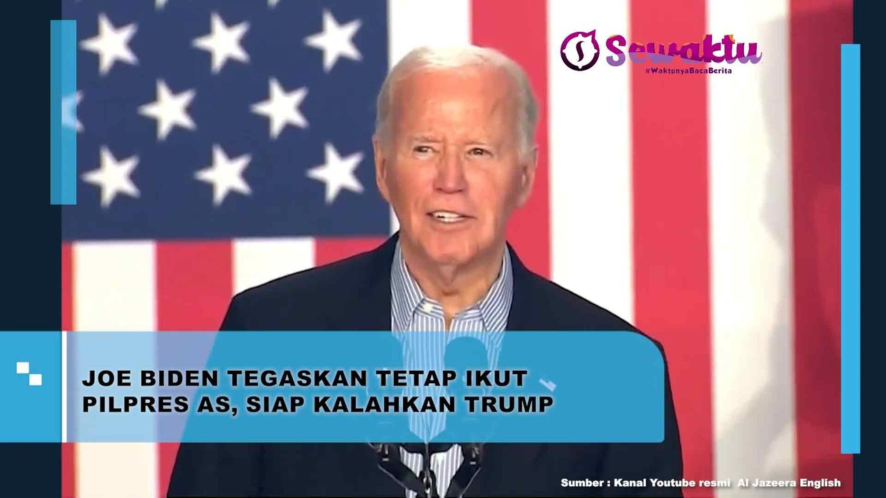 Siap Kalahkan Trump, Joe Bidden Tetap Akan Maju di Pilpres Amerika Serikat