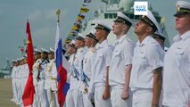 Совместные морские учения Китая и России