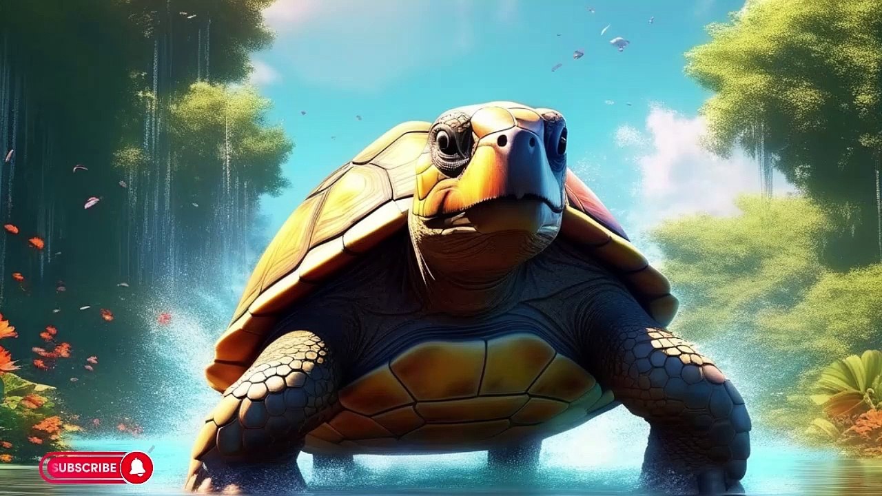 THE lost little tortoise