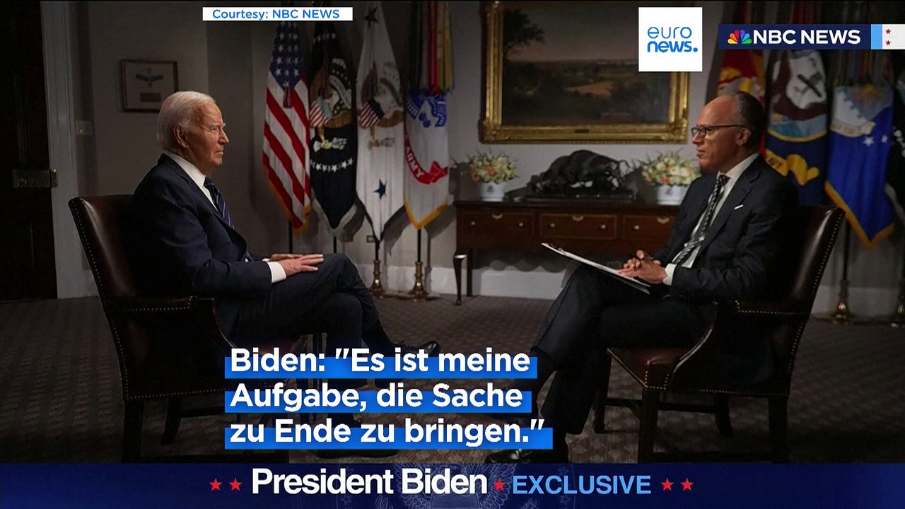 Biden hält vehement an US-Präsidenschaftskandidatur fest