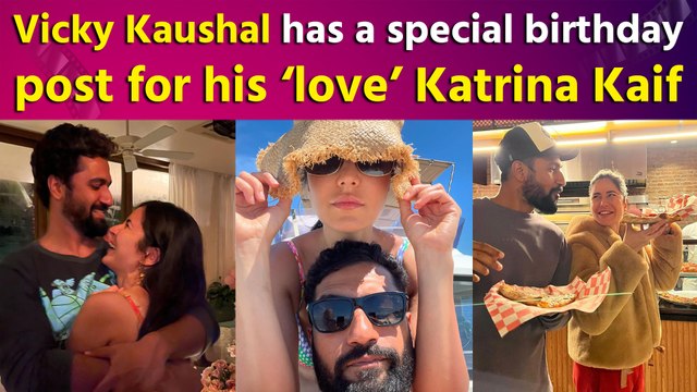 Vicky Kaushal shares UNSEEN pics of Birthday Girl Katrina Kaif