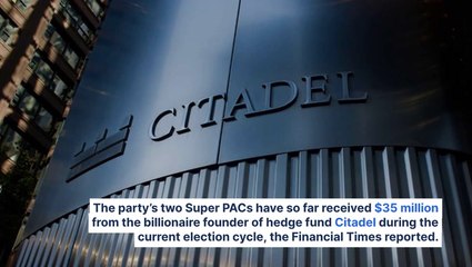 Ken Griffin Is Once Again Top Donor To Republicans, Who Aim To Control Congress