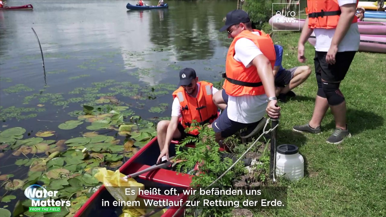 Gegen die Plastikflut: Die Teams, die für saubere Flüsse in Ungarn wetteifern
