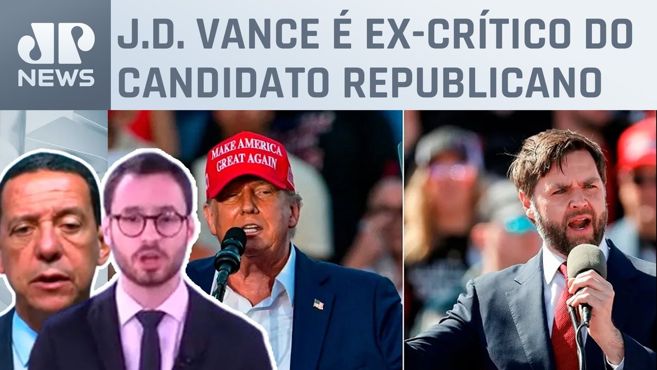 Como ficam as eleições dos EUA após anúncio de vice de Trump? Neitzke e Trindade analisam