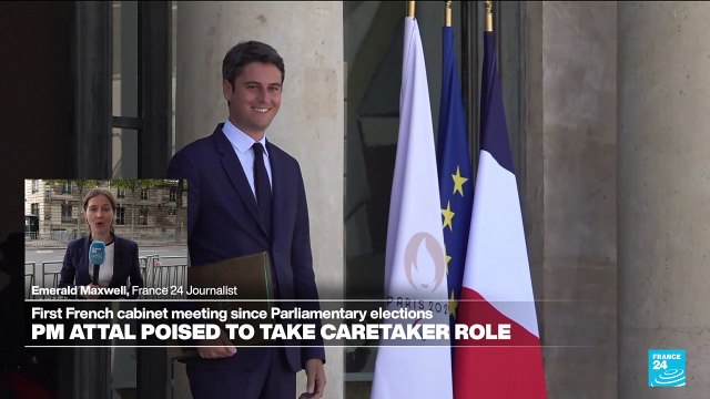 French PM Attal poised to assume caretaker role amid parliamentary deadlock