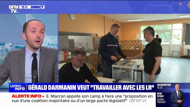 Nous devons travailler avec les LR sur le fond : Gérald Darmanin tend la main à la Droite Républicaine