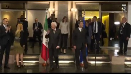 Descargar video: Italia-Brasile, Mattarella: la mia visita colma vuoto di 24 anni