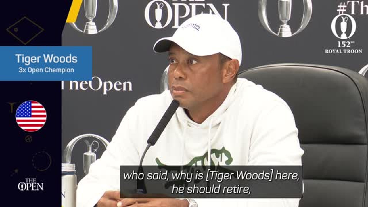 'He's not a champion!' - Tiger hits out at Montgomerie over retirement claims