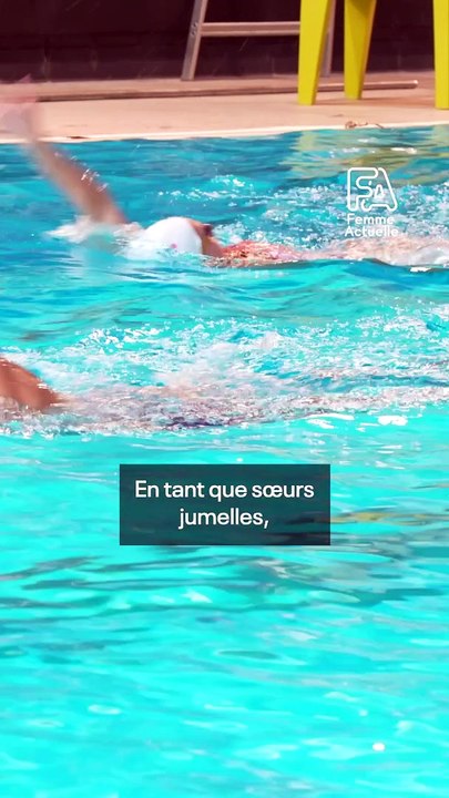 FEMME ACTUELLE - Jeux Olympiques : les jumelles de la natation artistique