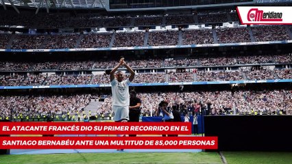 ¡Kylian Mbappé fue presentado como jugador del Real Madrid!