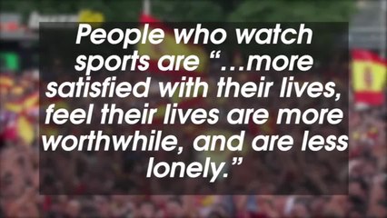 Watching Sports Increases Overall Wellbeing: Study