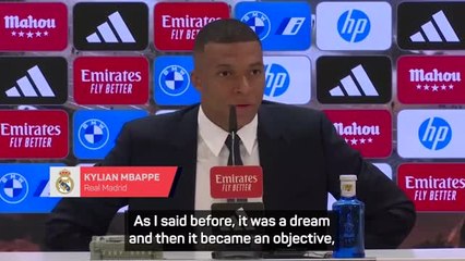 Real Madrid was my destiny as child - Mbappe