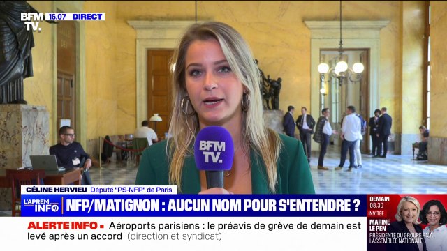 Candidature de Laurence Tubiana pour Matignon: C'est une candidature qui rassemble , estime Céline Hervieu (PS)