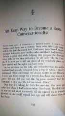 An easy way to become a good conversationalist: how to win friends & influence people