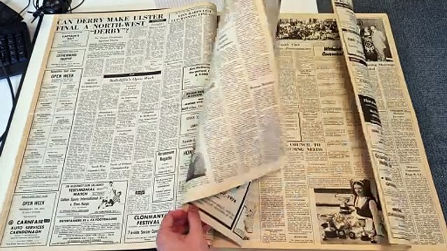 Derry Journal Newspaper July 16 1974