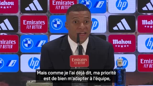 Real Madrid - Mbappé : J'ai des objectifs, bien sûr, gagner la Ligue des champions, gagner la Liga