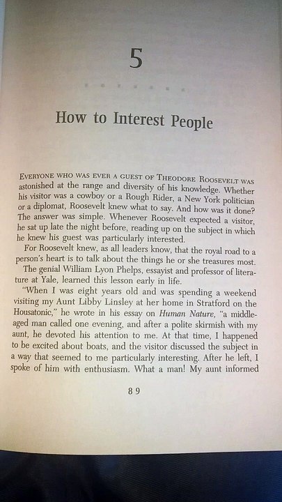 How to interest people : how to win friends and influence people dale carnegie