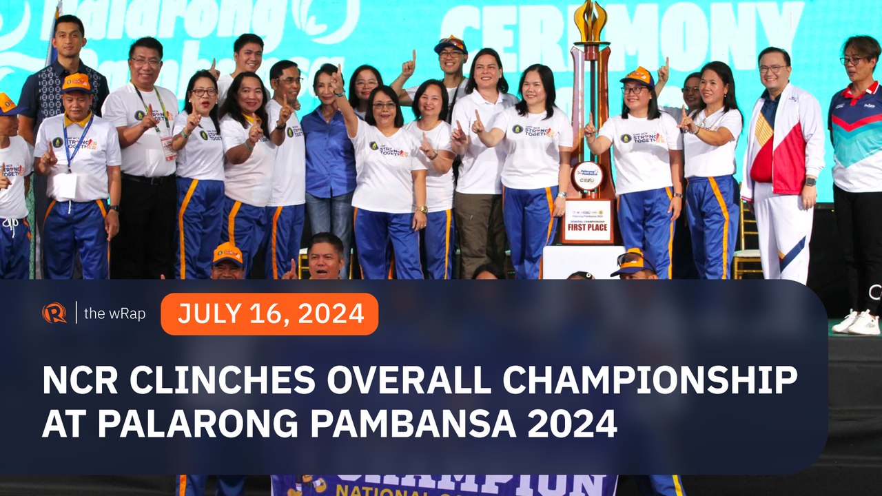 NCR wins 17th straight Palaro overall crown, Calabarzon regains 2nd