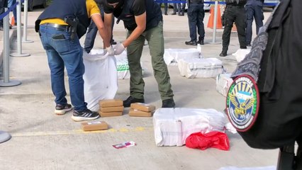 Decomisan 500 kilos de coca, hay tres colombianos detenidos