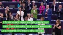 Parlamento europeo, Roberta Metsola rieletta presidente