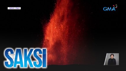 Mt. Etna, sumabog at nagpakawala ng lava | Saksi