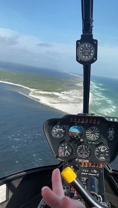 John Nwankwo Noko flying over Miami