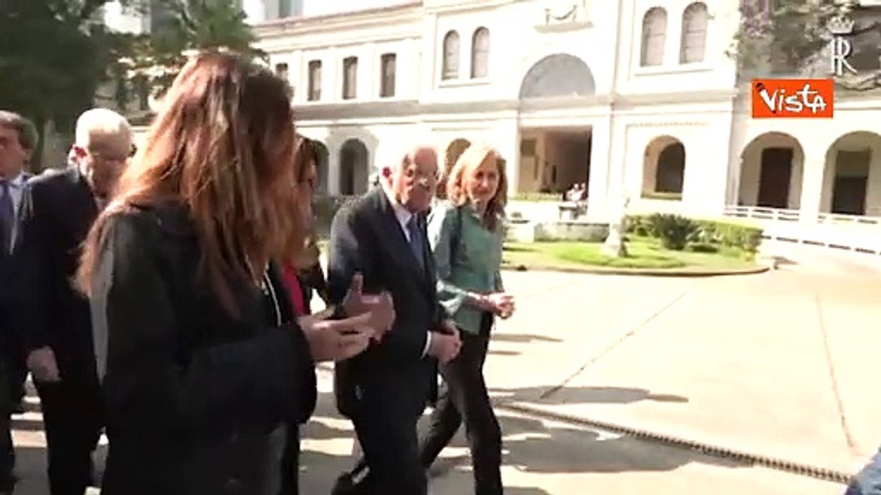 Il Presidente Mattarella visita il Museo delle Migrazioni a San Paolo del Brasile