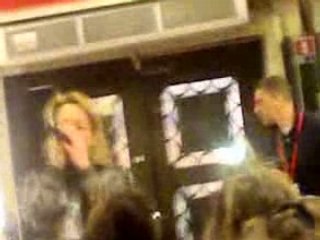 Show Case  Lea Castel Virgin megastore Paris