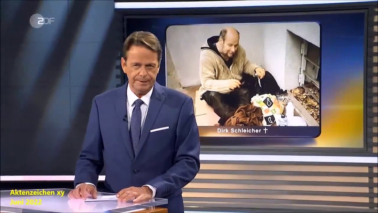 Mord an Obdachlosen Dirk Schleicher in Hannover 2021 Aktenzeichen XY